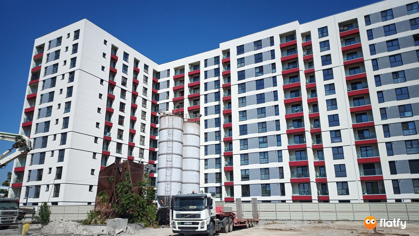 Evoluția construcției Complexului 21 Residence Politehnica - Punct 6, august 2019