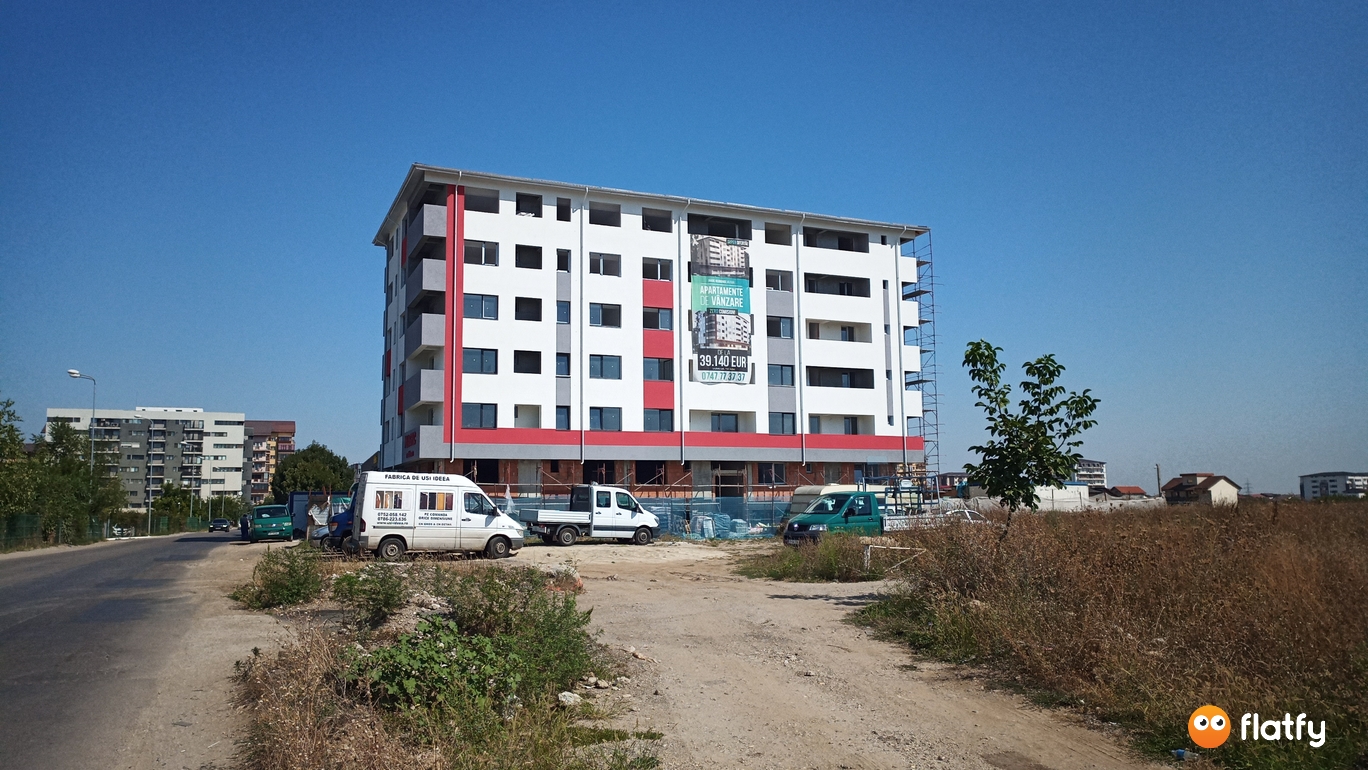 Stadiul construcției Magic Residence Militari - Spot 6, august 2019