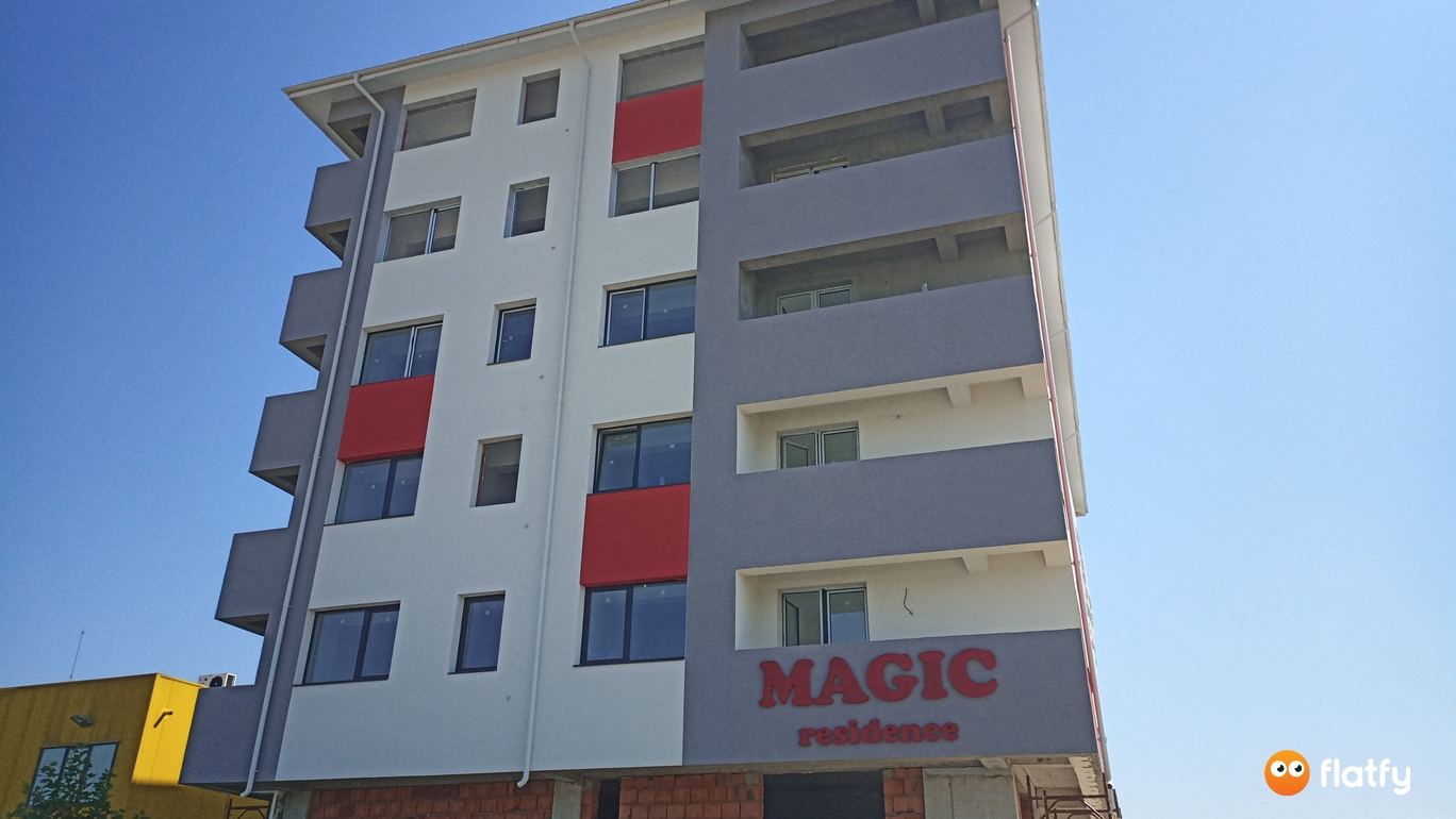 Stadiul construcției Magic Residence Militari - Spot 2, august 2019