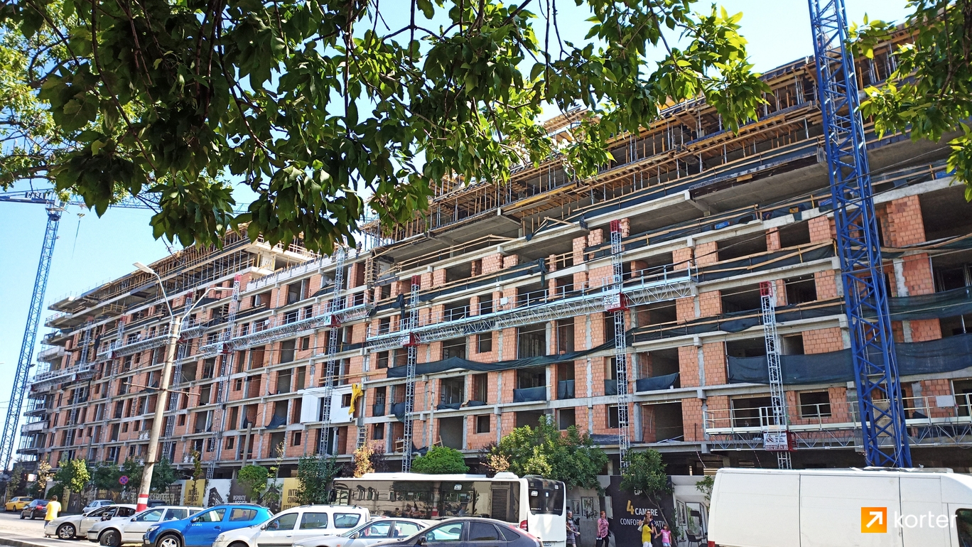 Stadiul construcției 102 The Address - Spot 4, august 2019