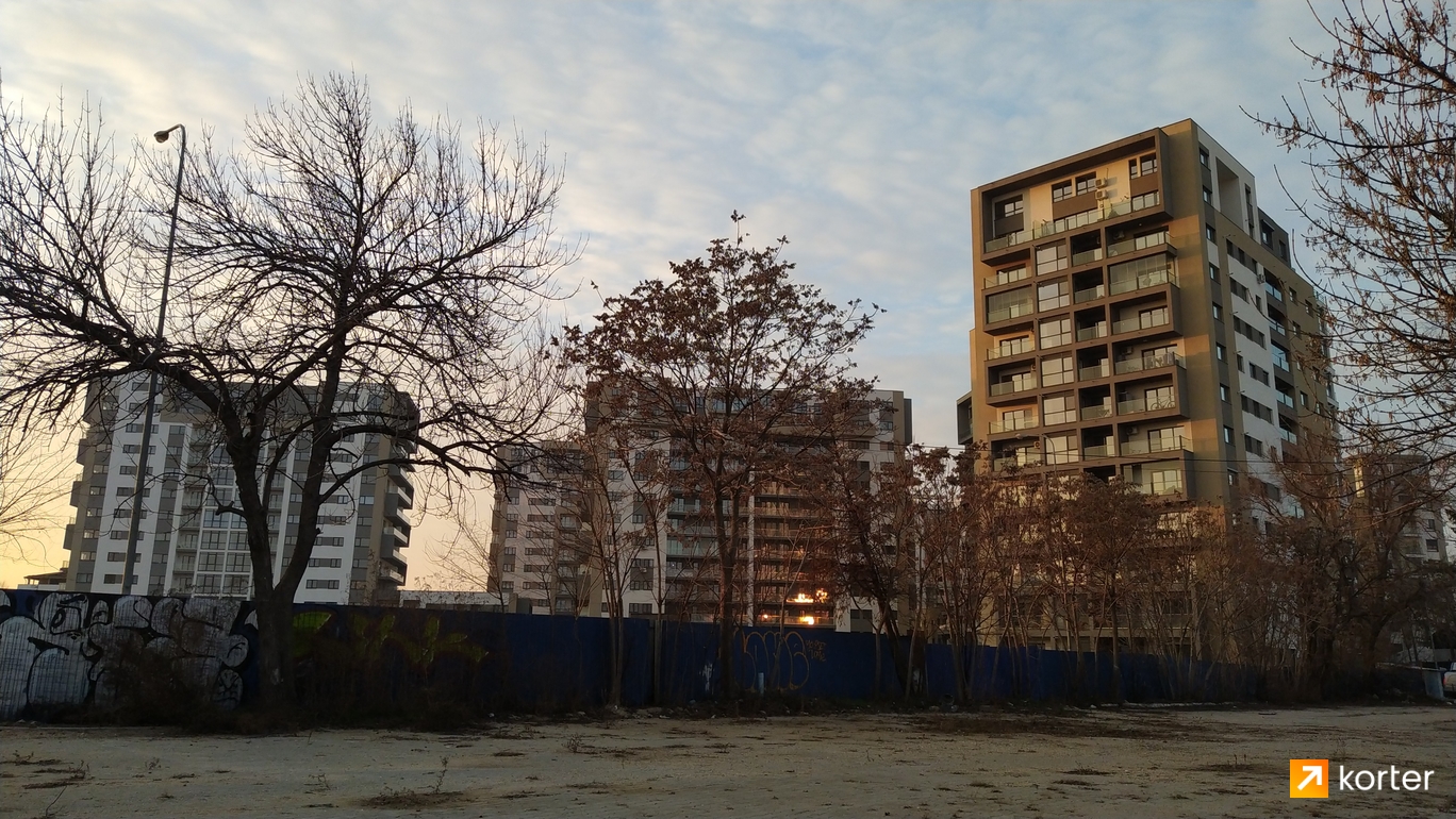 Stadiul construcției Gran Via Park - Spot 4, ianuarie 2020