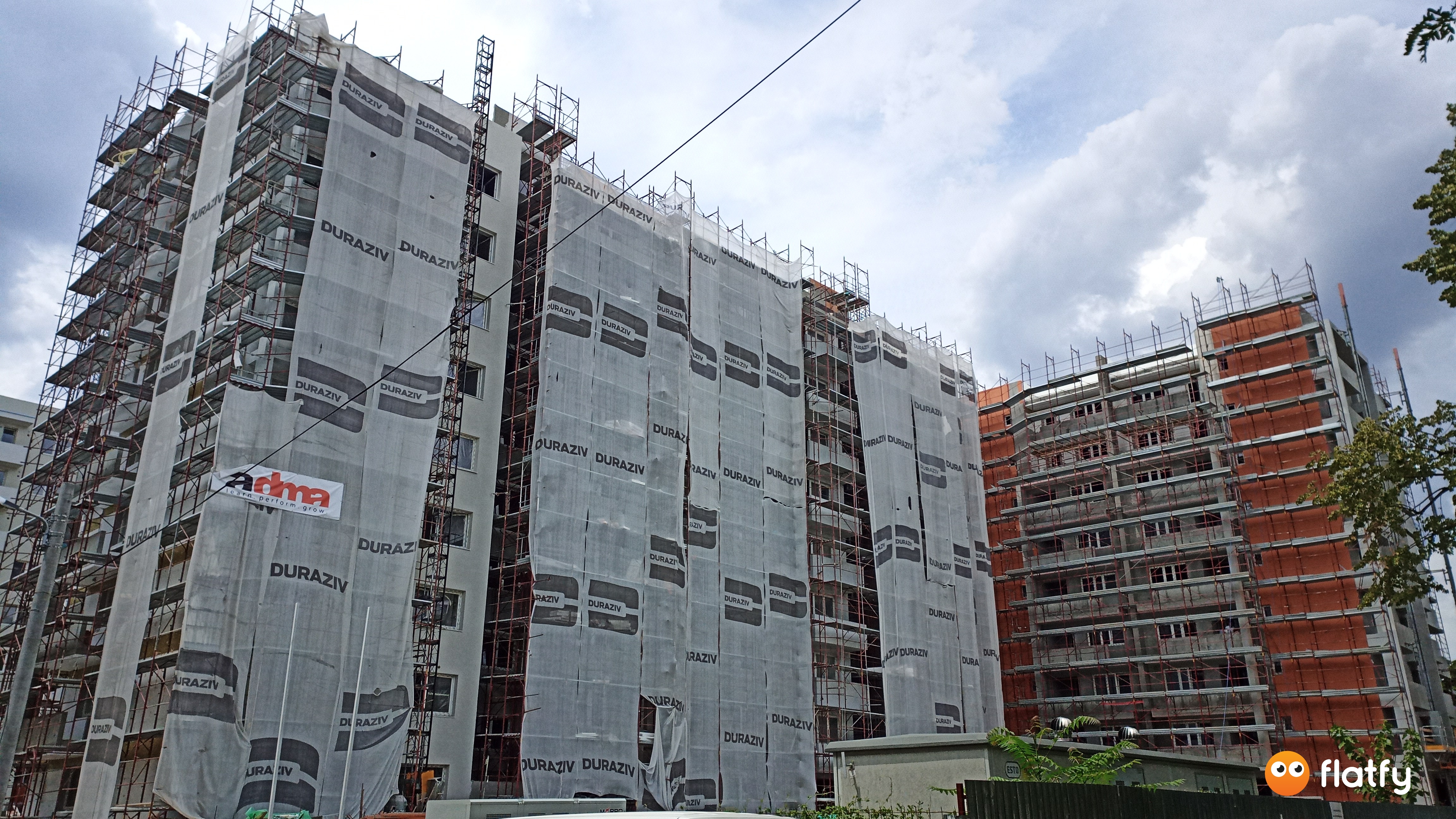 Evoluția construcției Complexului Baba Novac Residence - Punct 5, Iulie 2019
