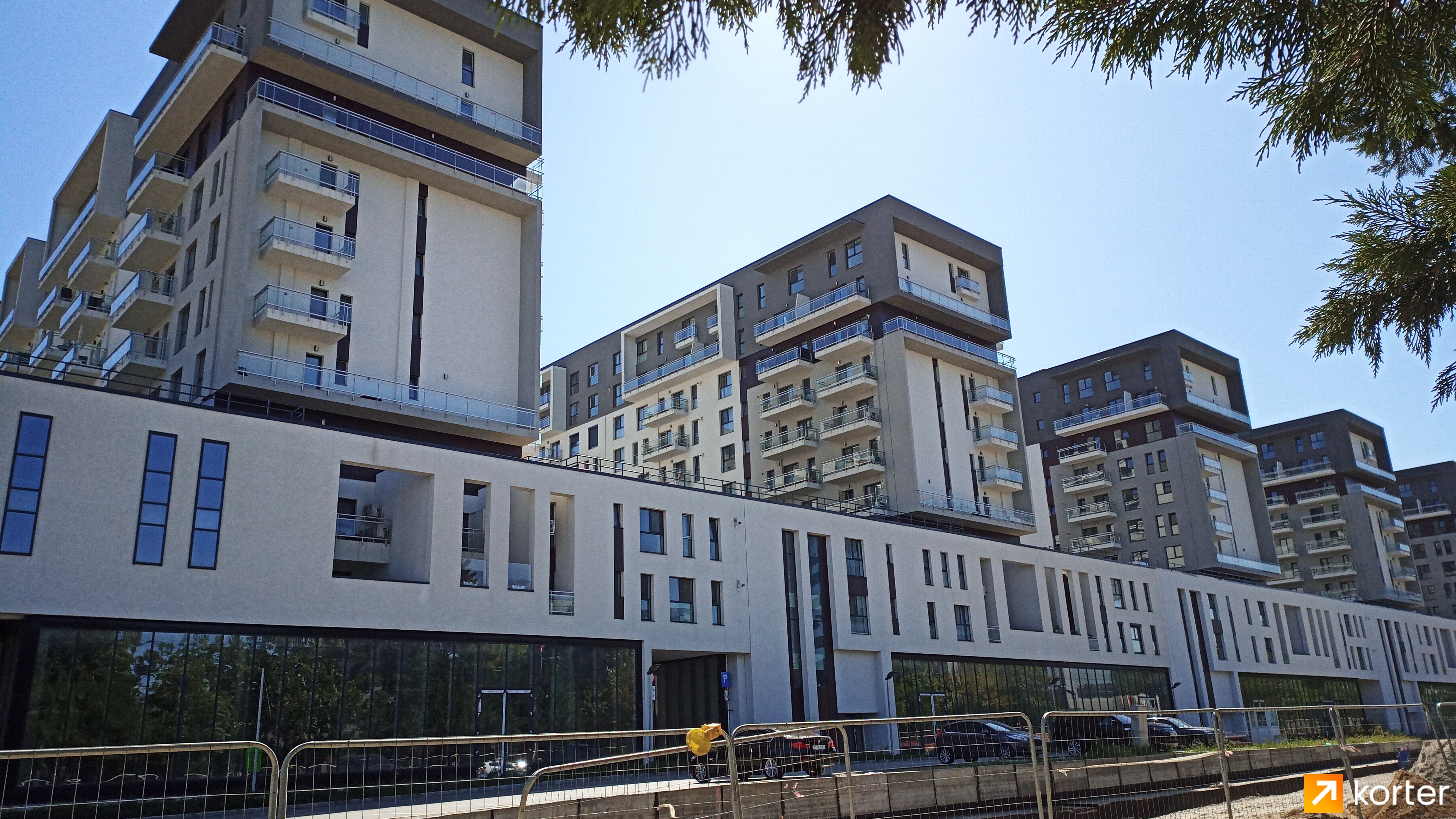 Evoluția construcției Complexului Belvedere Residences - Punct 3, August 2019