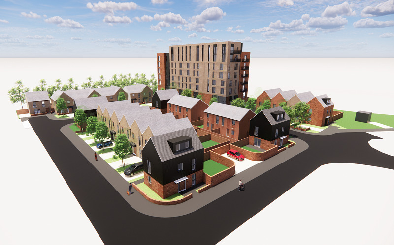 West Vale Redevelopment in Greater Manchester