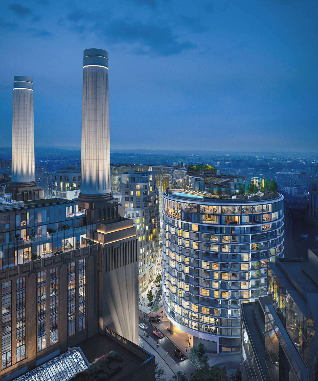 Battersea Power Station in London