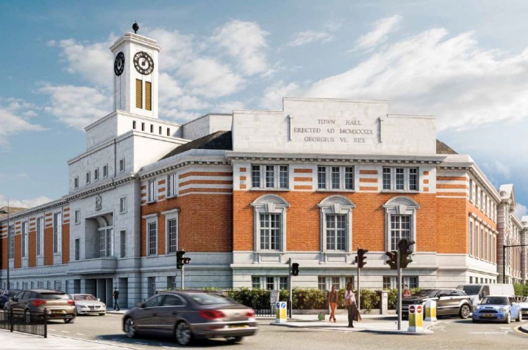 The Old Town Hall in London