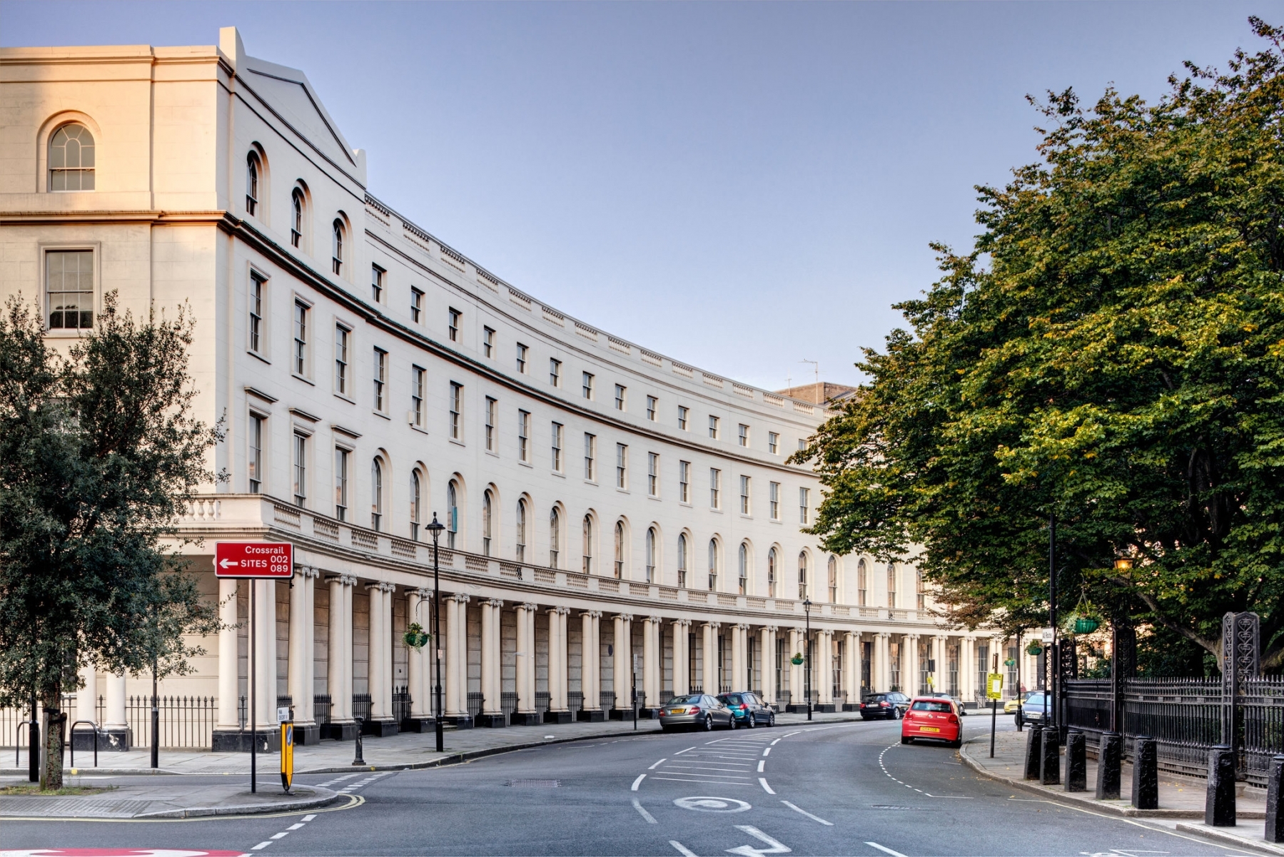 The Park Crescent in London