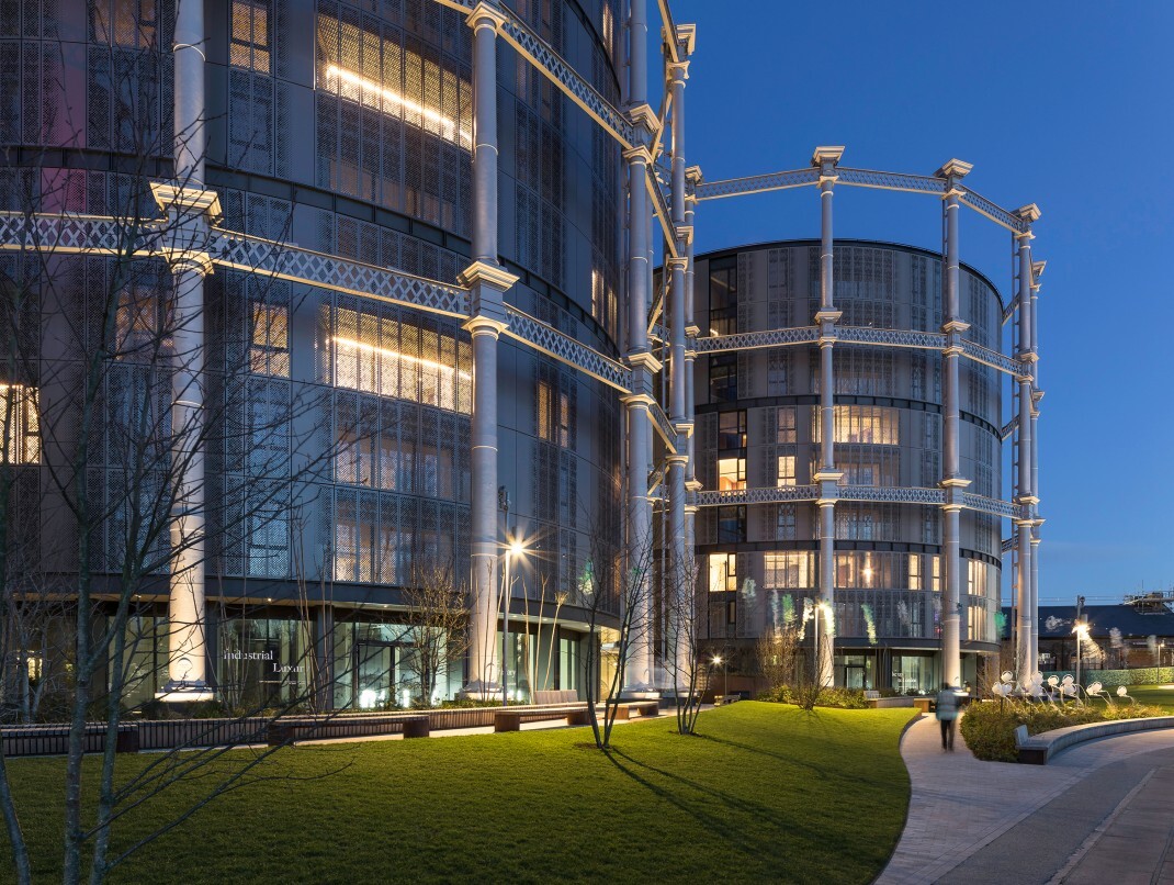 Gasholders in London