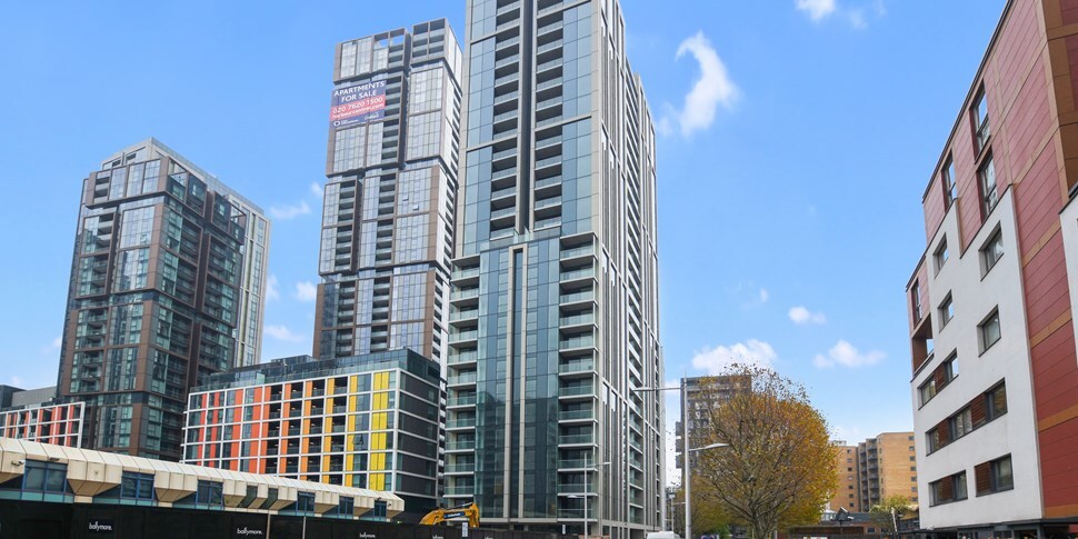 Dockside at Millharbour in London