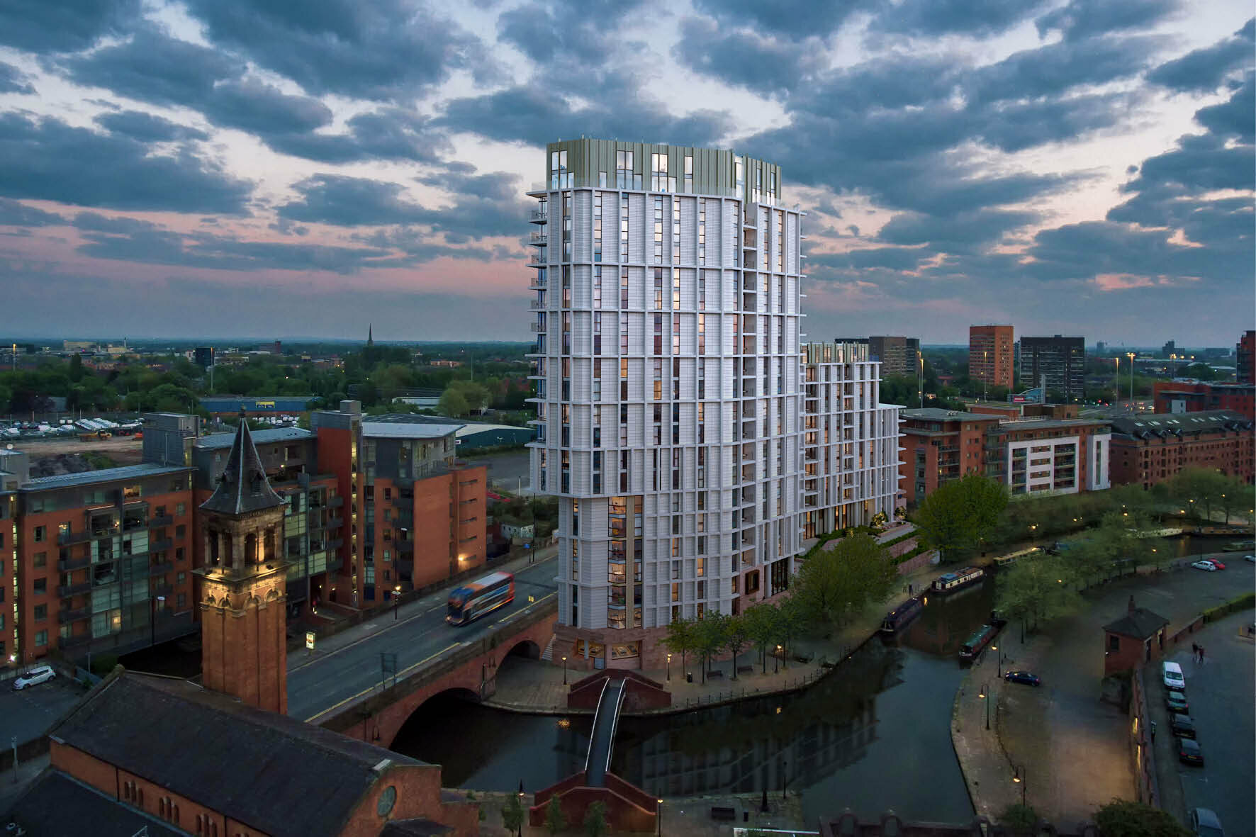 Castle Wharf in Manchester