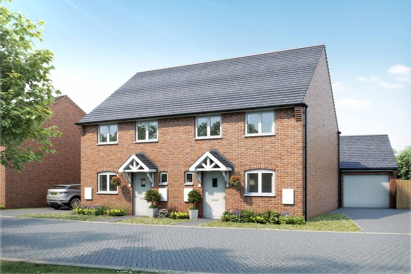 Orchard Green Kingsbrook in Buckinghamshire, prices per ft² Korter