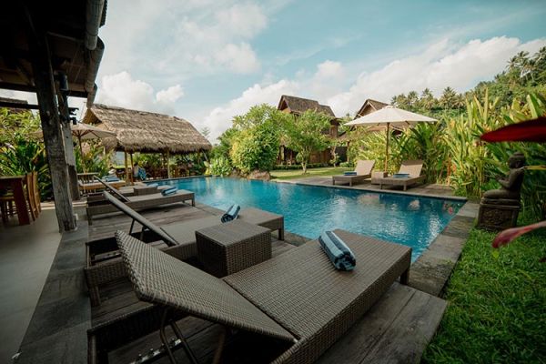 Countryside 1 Private wooden house at Sidemen - Bali