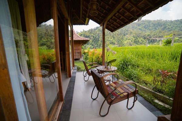Countryside 1 Private wooden house at Sidemen - Bali