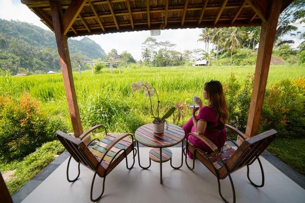 Countryside 1 Private wooden house at Sidemen - Bali