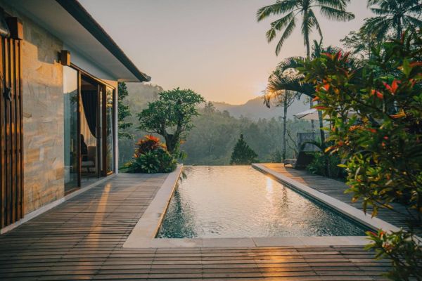 MOUNTAIN VIEW 2 BR VILLA SIDEMEN - Bali