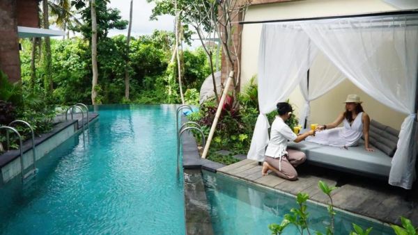  Family Friendly  Villa Tanamas Ubud 2 Bedrooms 3