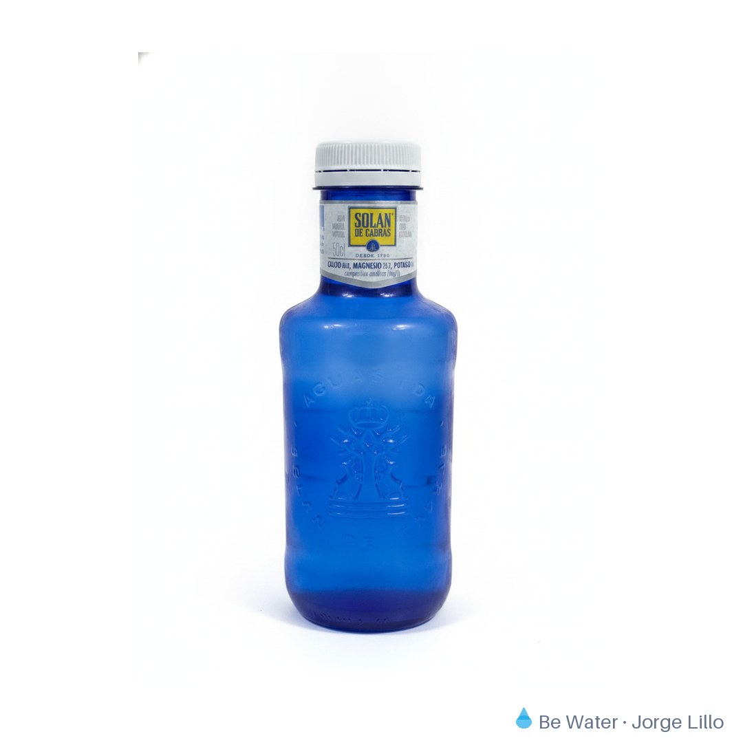 Botella de Solán de Cabras · Cuenca