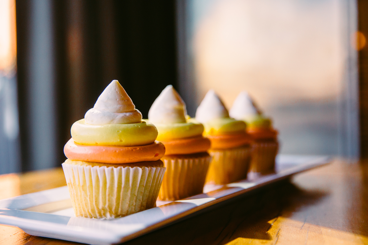 Photo of Candy Corn Cupcake