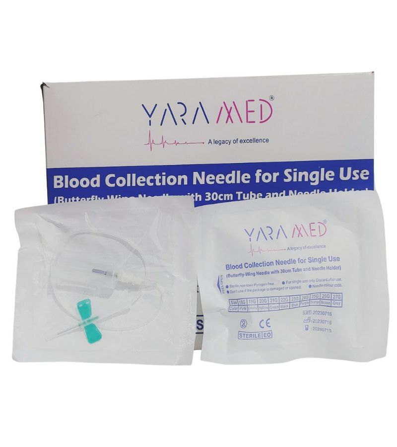 Medical 20g 21g 22g 23G Butterfly Blood Collection Needle