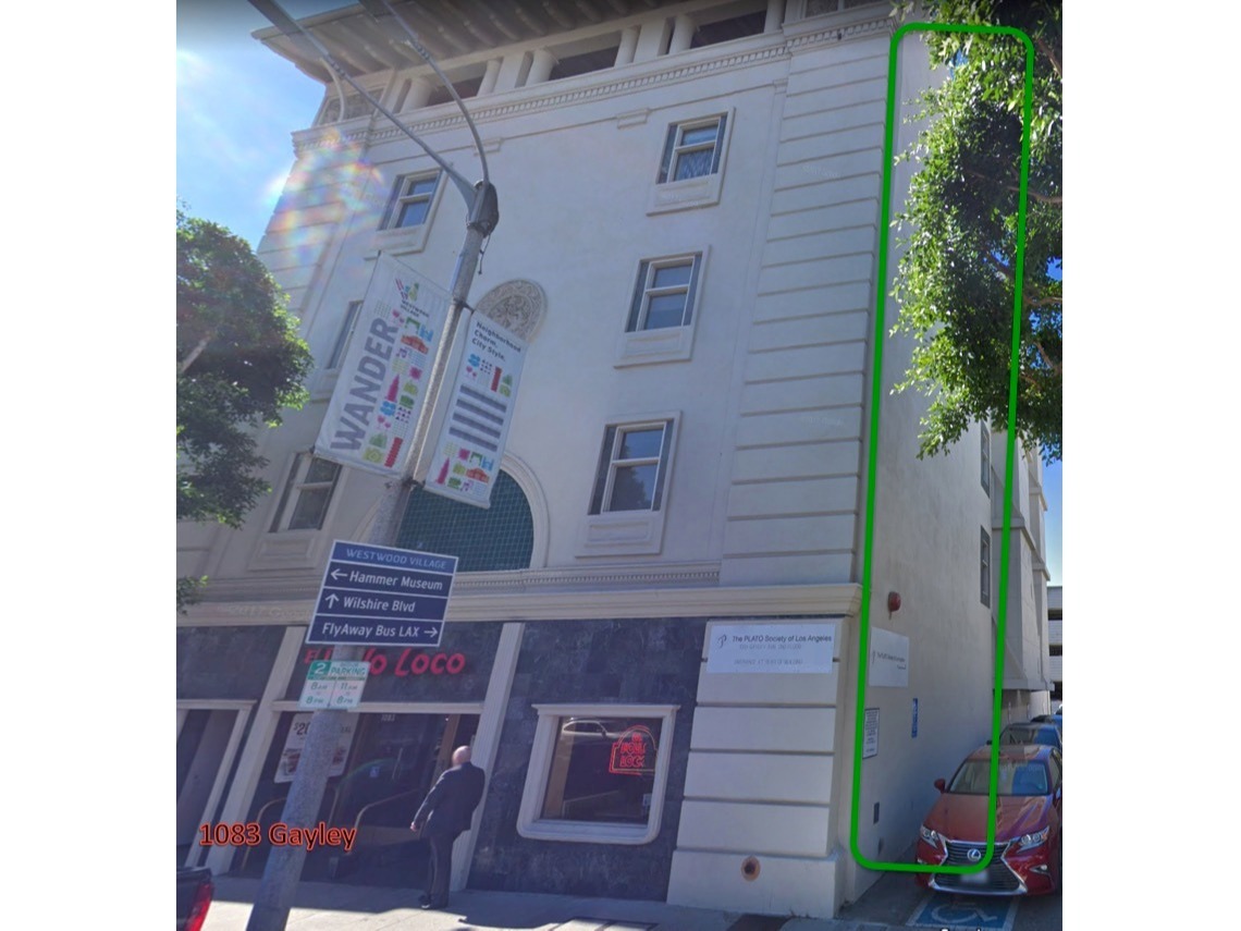 Los Angeles, 1083 Gayley Avenue, 90024 - Westwood - Potential Art / Mural Site | Beautify