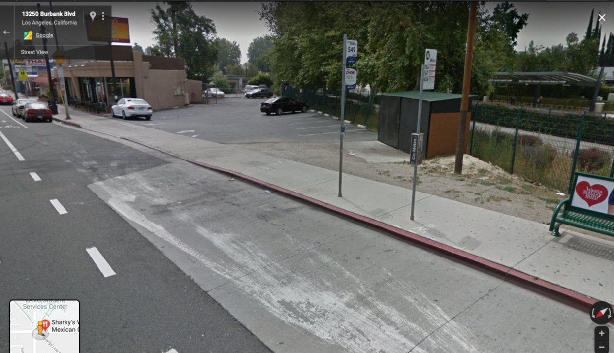 Los Angeles, 13236 Burbank Boulevard, 91401 - Sherman Oaks - Potential Art / Mural Site | Beautify