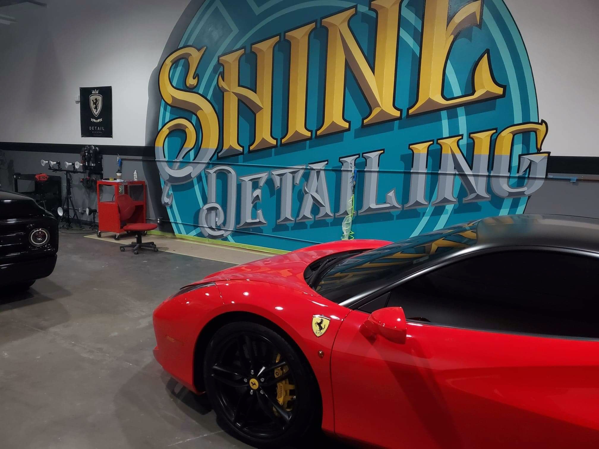 shine detailing | Andrew Nyssen - typography | Beautify