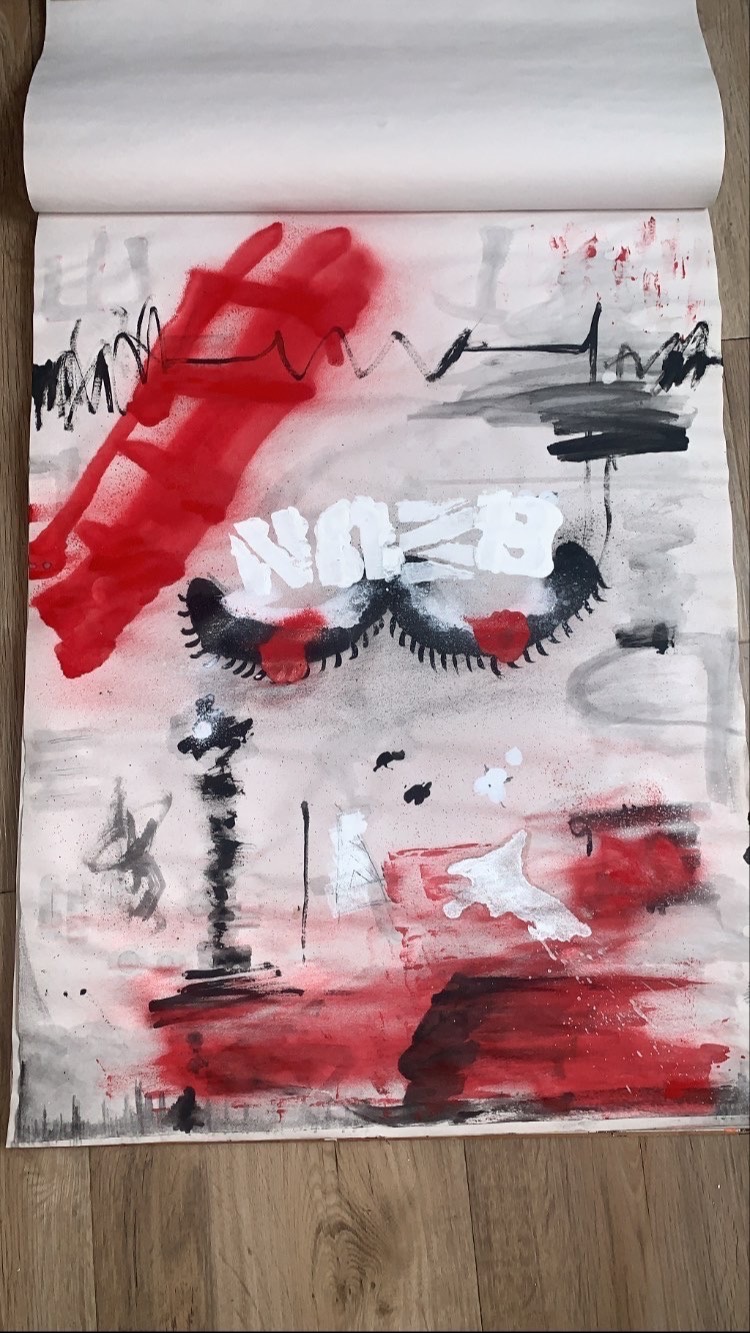 Shut | bevtrix | Bea - abstract, graffiti | Beautify