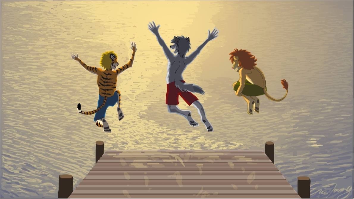 Diving Into Summer | erictarng - nature, cartoon | Beautify