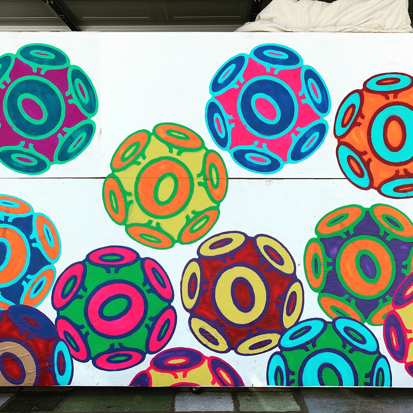 Magic Bugs -Wheat paste | russsmariano | Russell Mariano - abstract, graffiti, stencil | Beautify