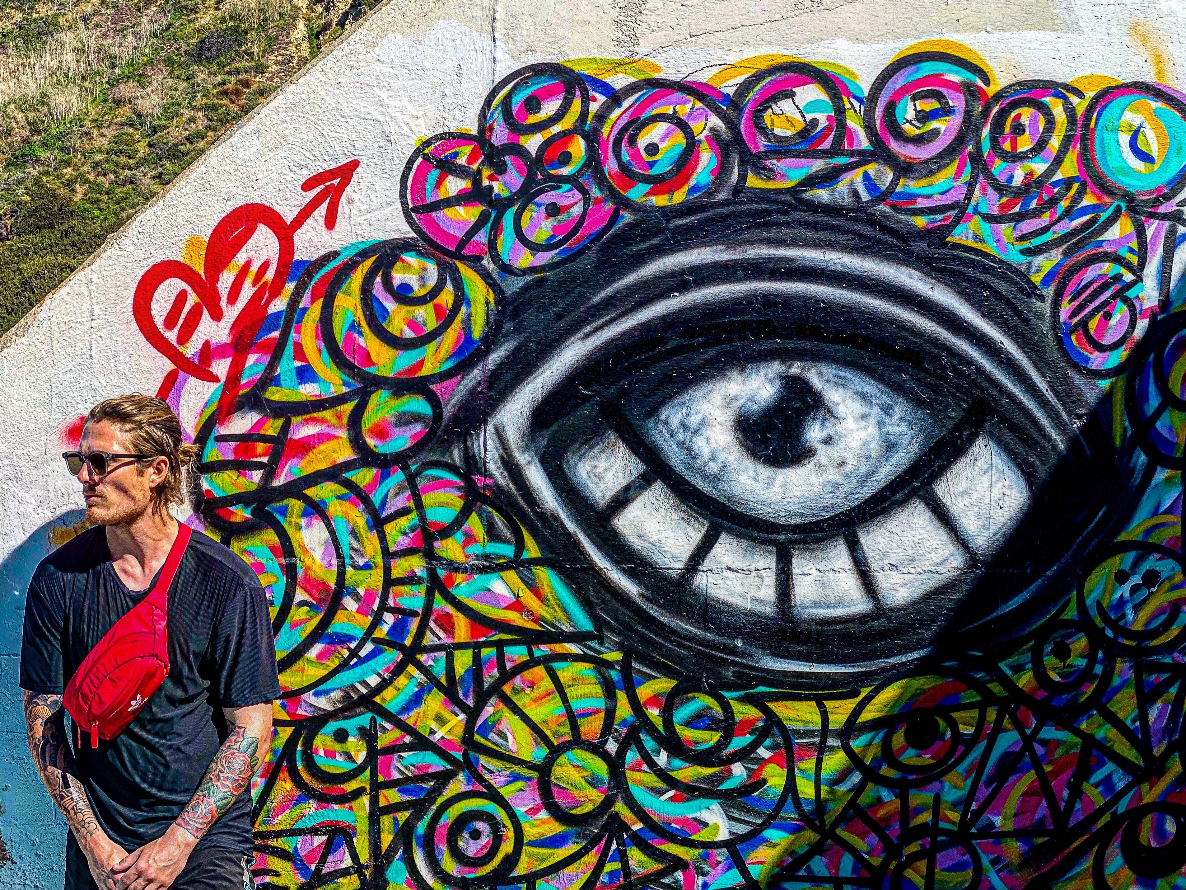 Eye love you  | thread - graffiti | Beautify