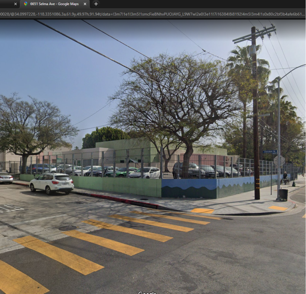 Los Angeles, 6611 Selma Avenue, 90028 - Central LA - Potential Art / Mural Site | Beautify