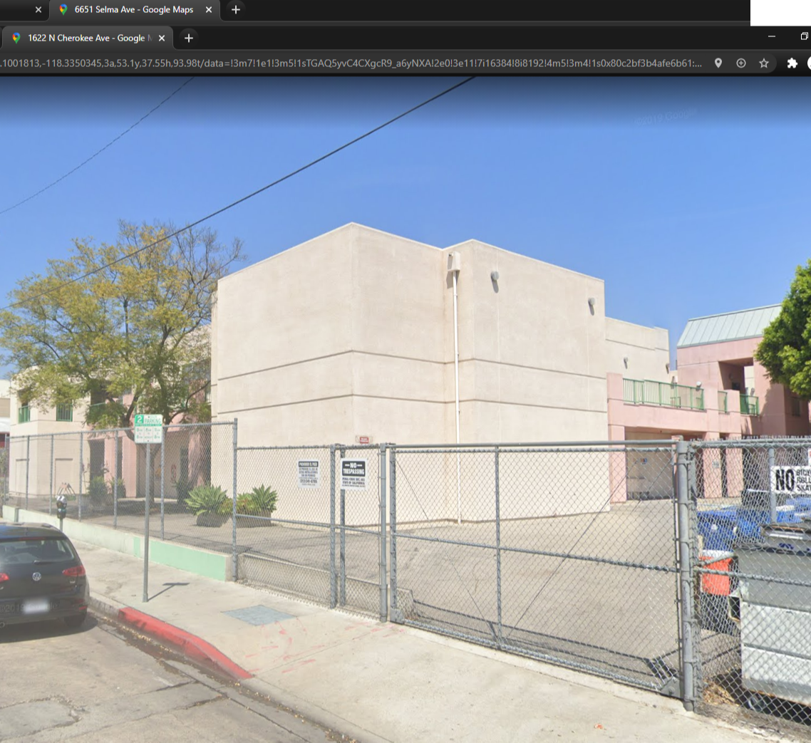 Los Angeles, 6611 Selma Avenue, 90028 - Central LA - Potential Art / Mural Site | Beautify