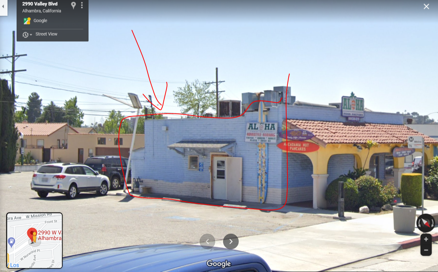 Alhambra, 2990 West Valley Boulevard, 91803 - Alhambra - Potential Art / Mural Site | Beautify