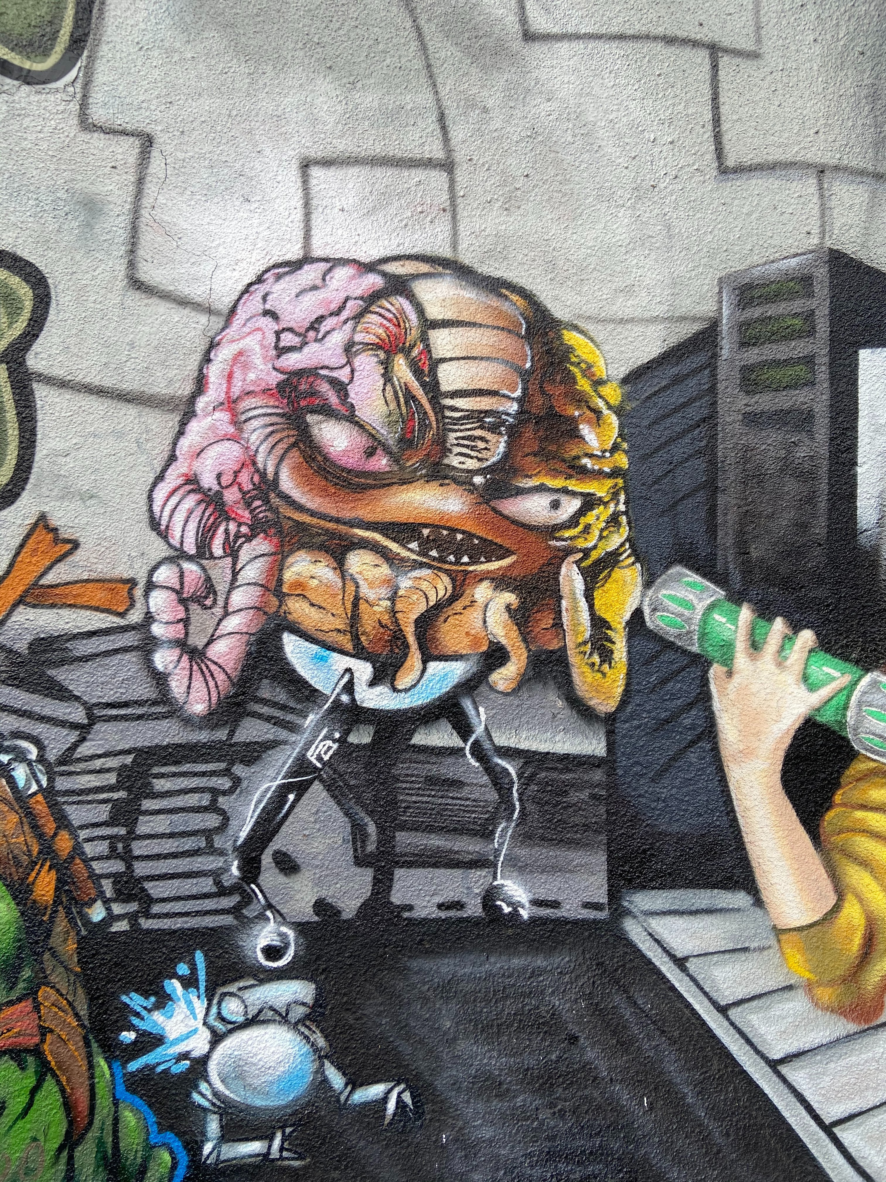Krang | epifanio | EPIFANIO MONARREZ - graffiti, fantasy, cartoon | Beautify