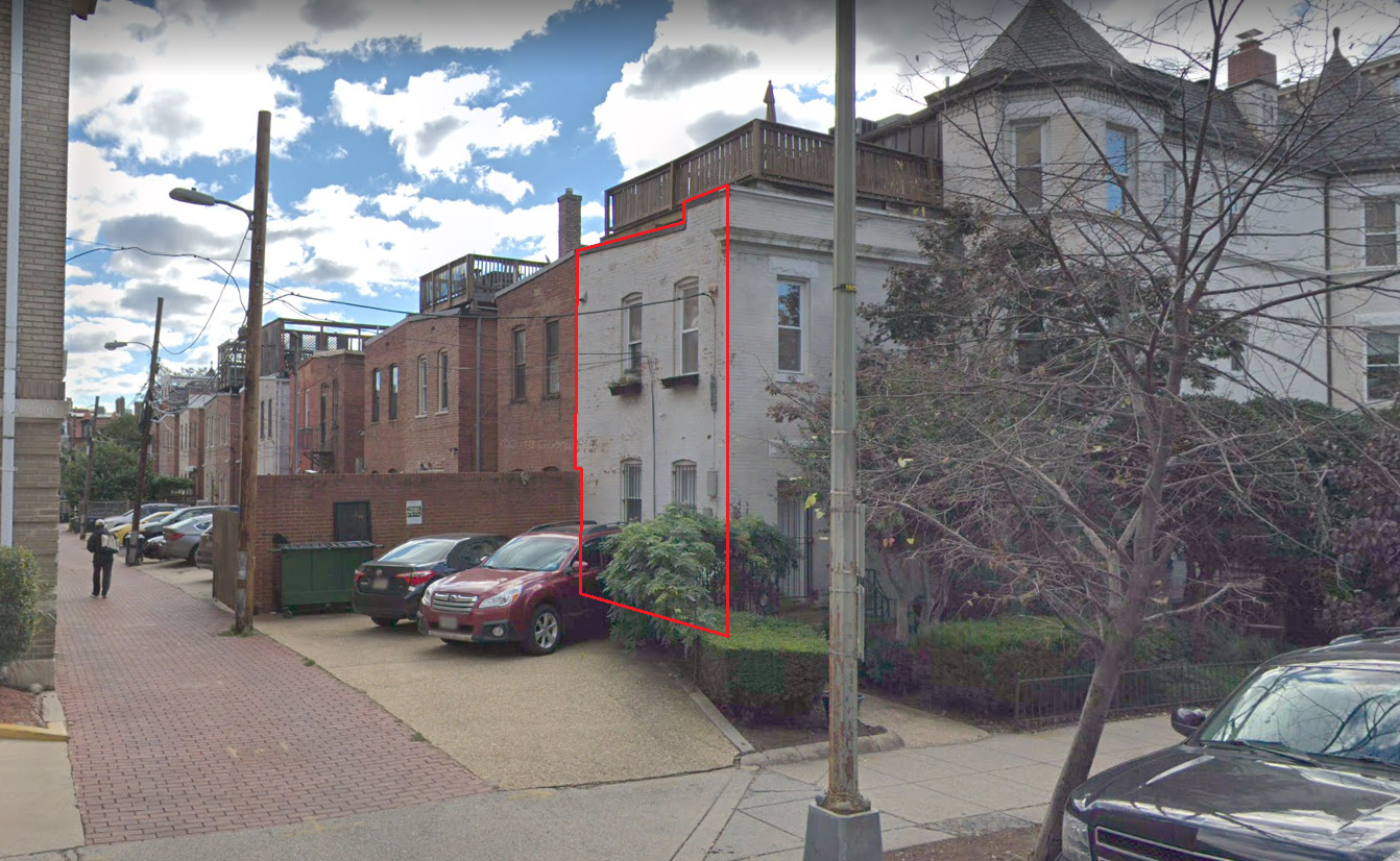 Washington, 1933 S Street NW, 20009 - Northwest Washington - Potential Art / Mural Site | Beautify