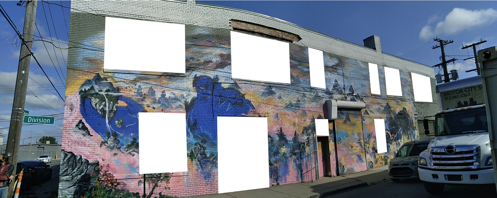 Detroit, 1801 Division Street, 48207 - Eastern Market - Potential Art / Mural Site | Beautify