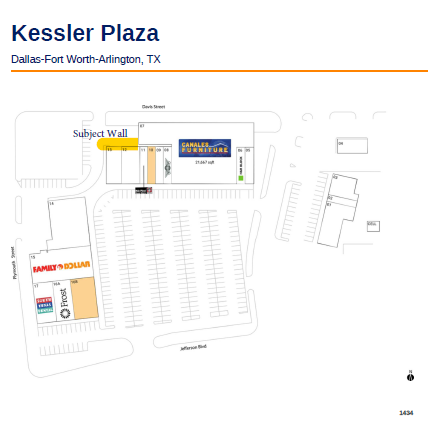 Dallas, 5015 Jefferson Boulevard, 75211 - Oak Cliff - Potential Art / Mural Site | Beautify