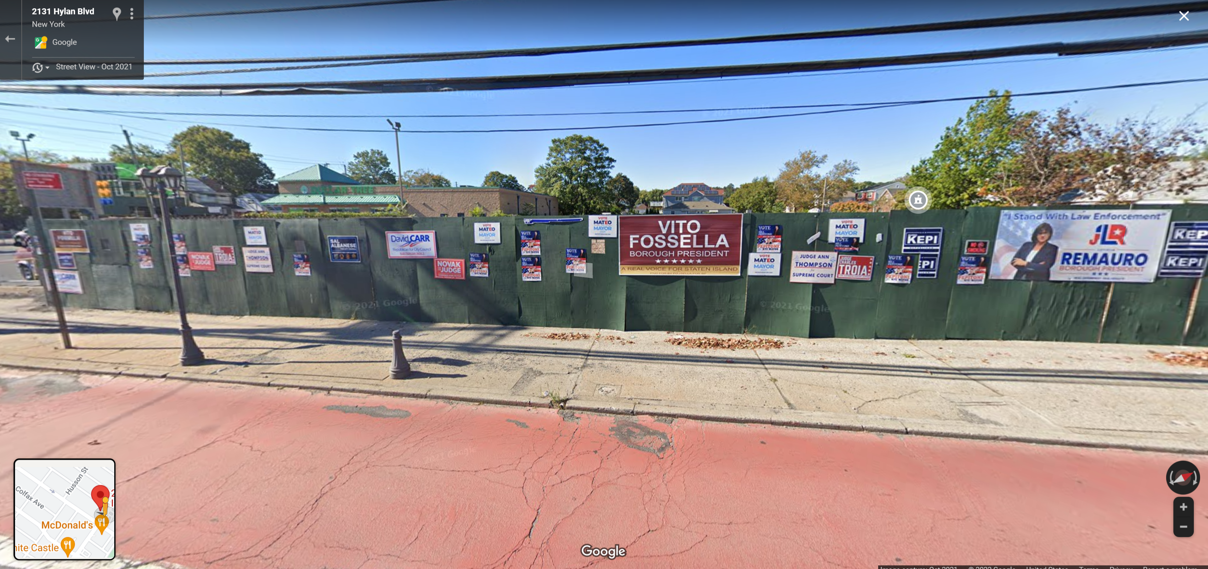 Staten Island, 2131 Hylan Boulevard, 10306 - Midland Beach - Potential Art / Mural Site | Beautify