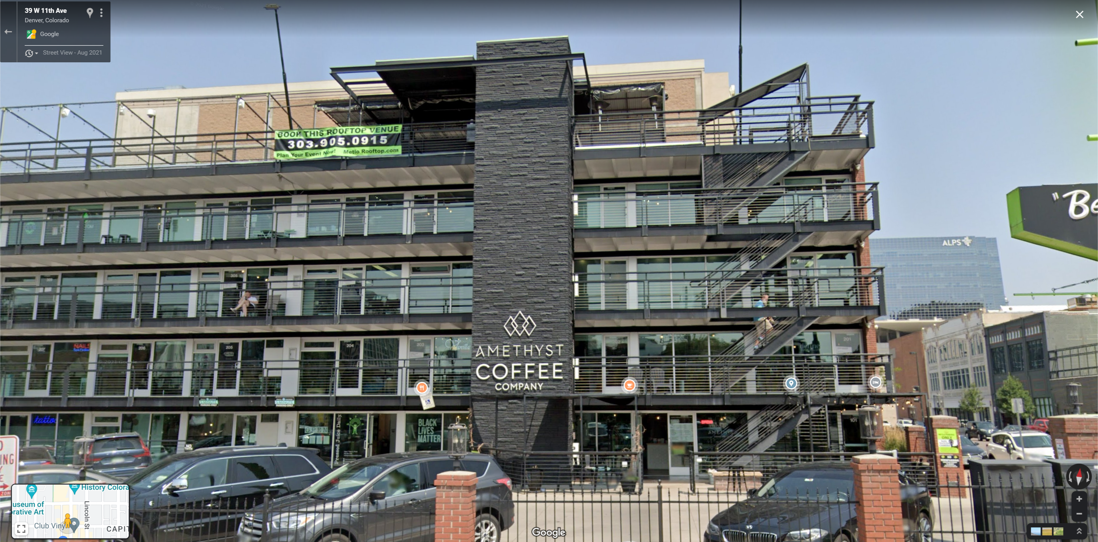 Denver, 1101 Broadway, 80203 - Civic Center - Potential Art / Mural Site | Beautify