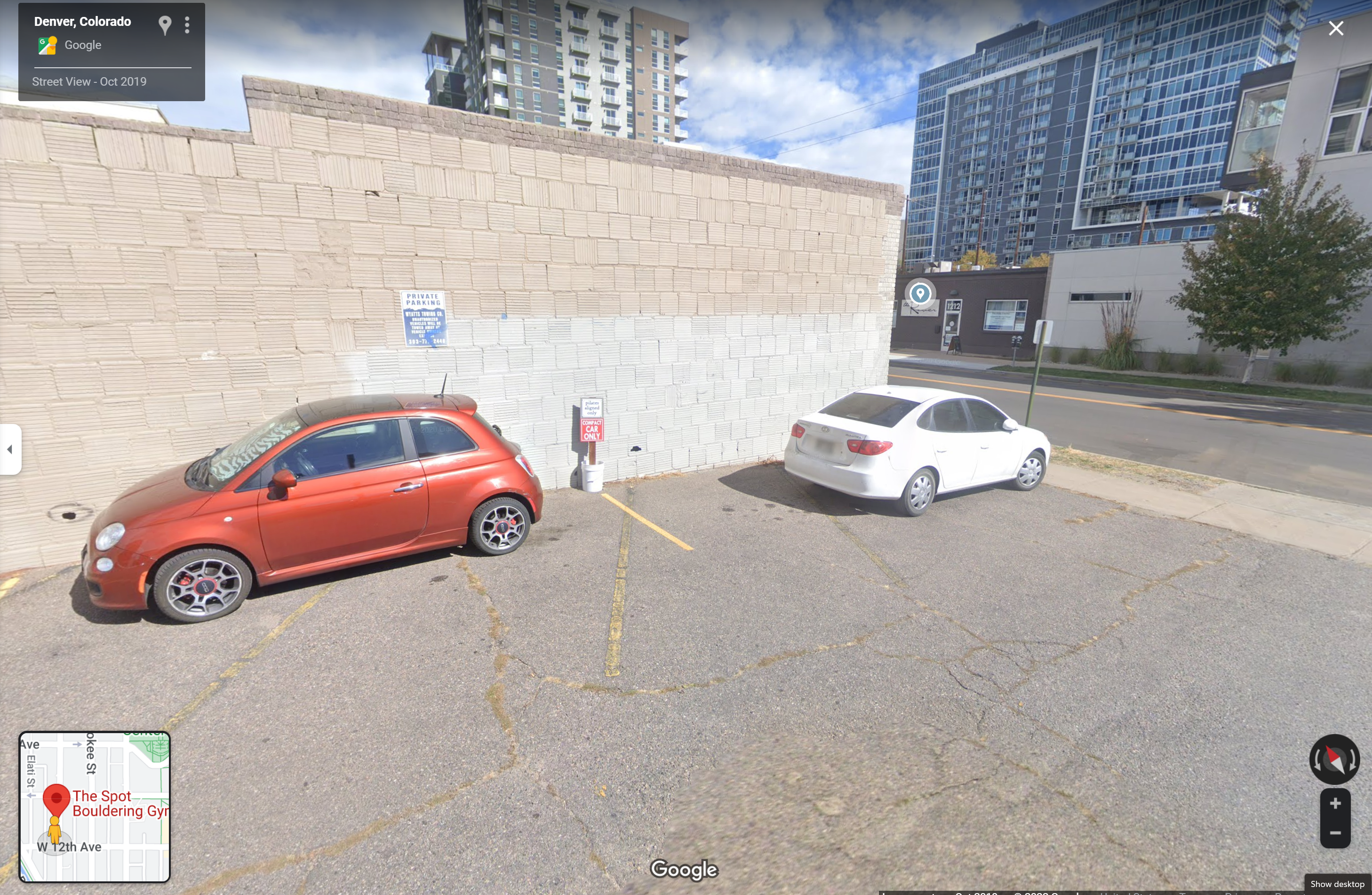 Denver, 405 West 12th Avenue, 80204 - Civic Center - Potential Art / Mural Site | Beautify