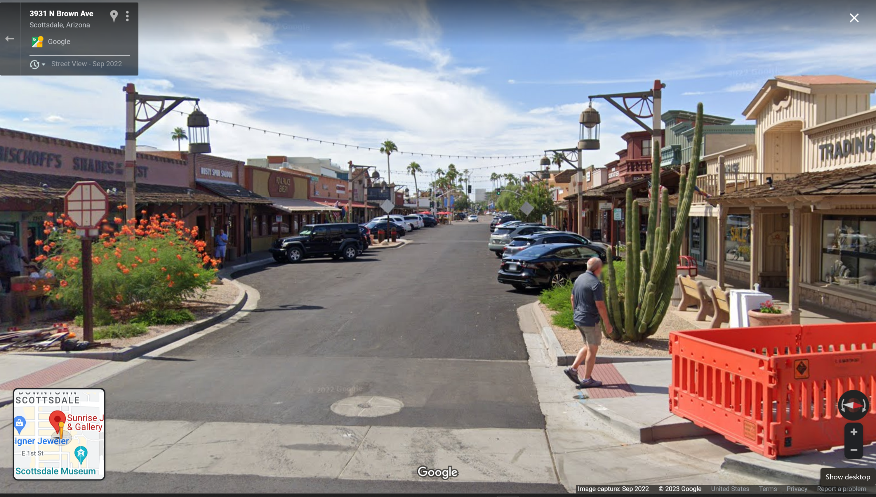 Scottsdale, 7254 East Main Street, 85251 - South Scottsdale - Potential Art / Mural Site | Beautify