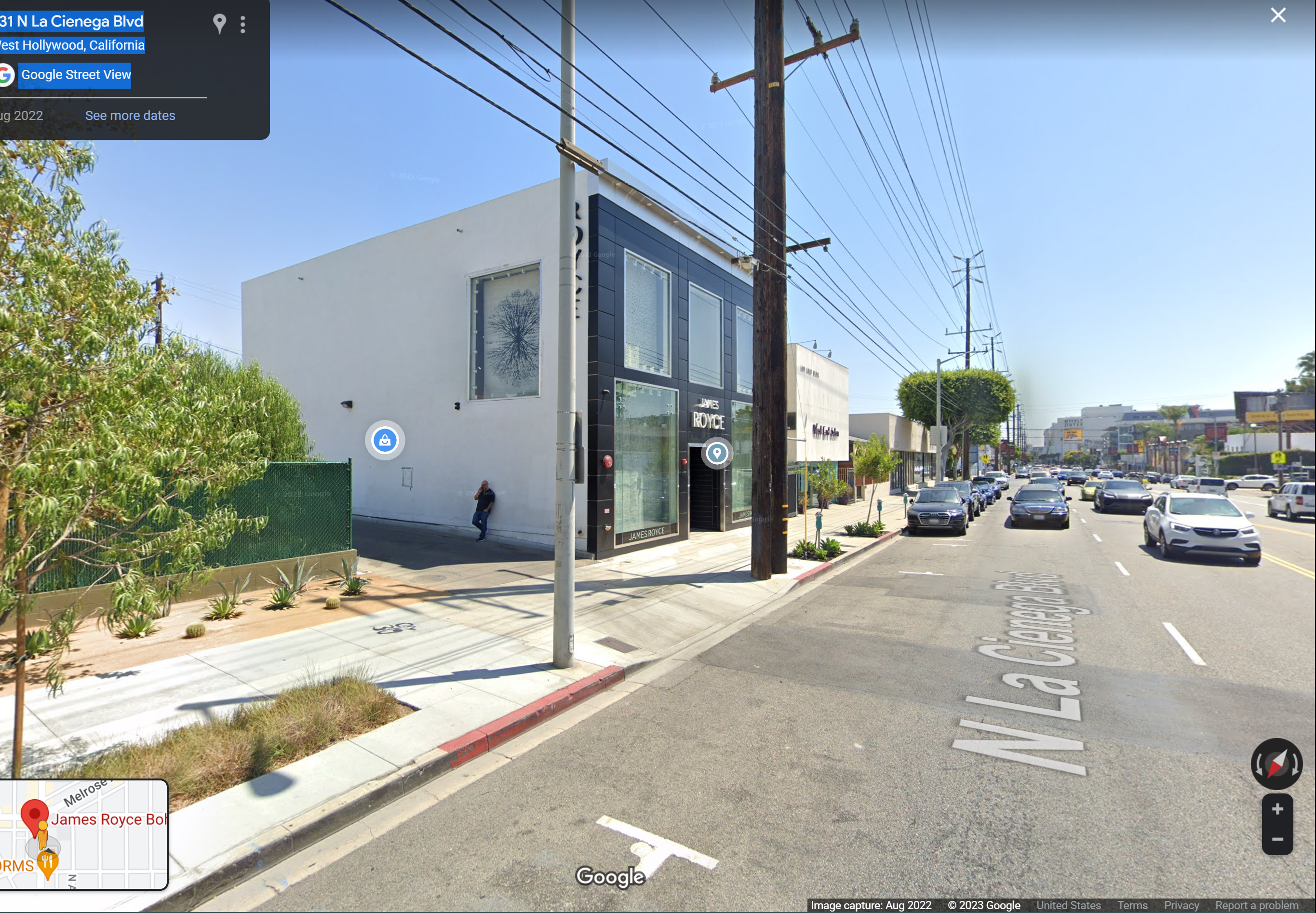 West Hollywood, 522 North La Cienega Boulevard, 90048 - Central LA - Potential Art / Mural Site | Beautify