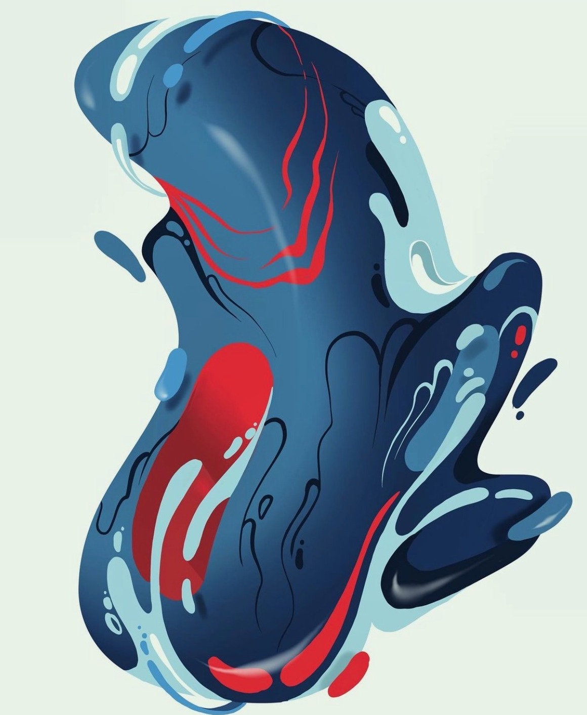 Sea Creature | senormelon | max hodgson - abstract, public | Beautify