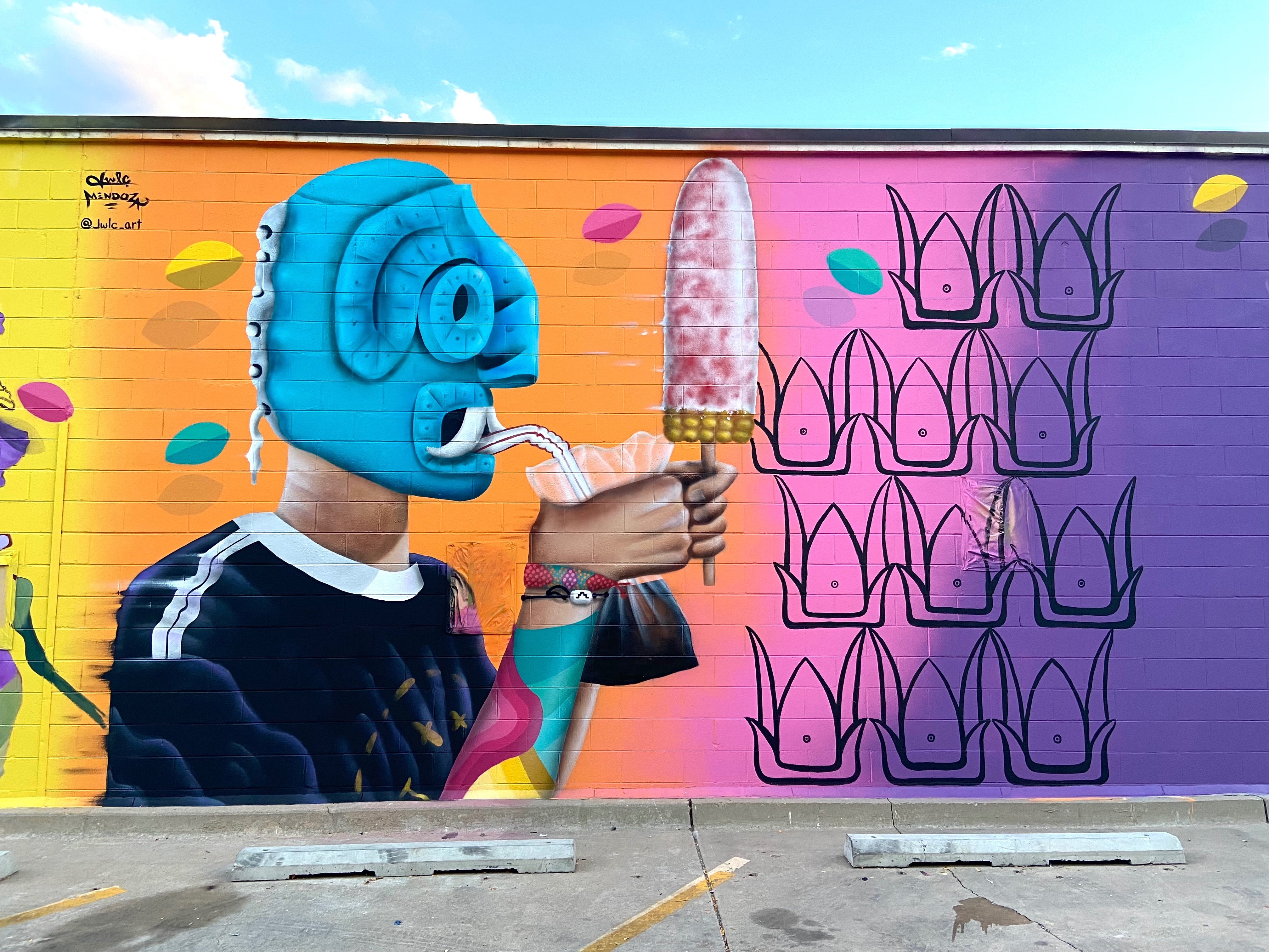 FC mural project | julsmendoza | Julio Mendoza - cultural, surrealism | Beautify