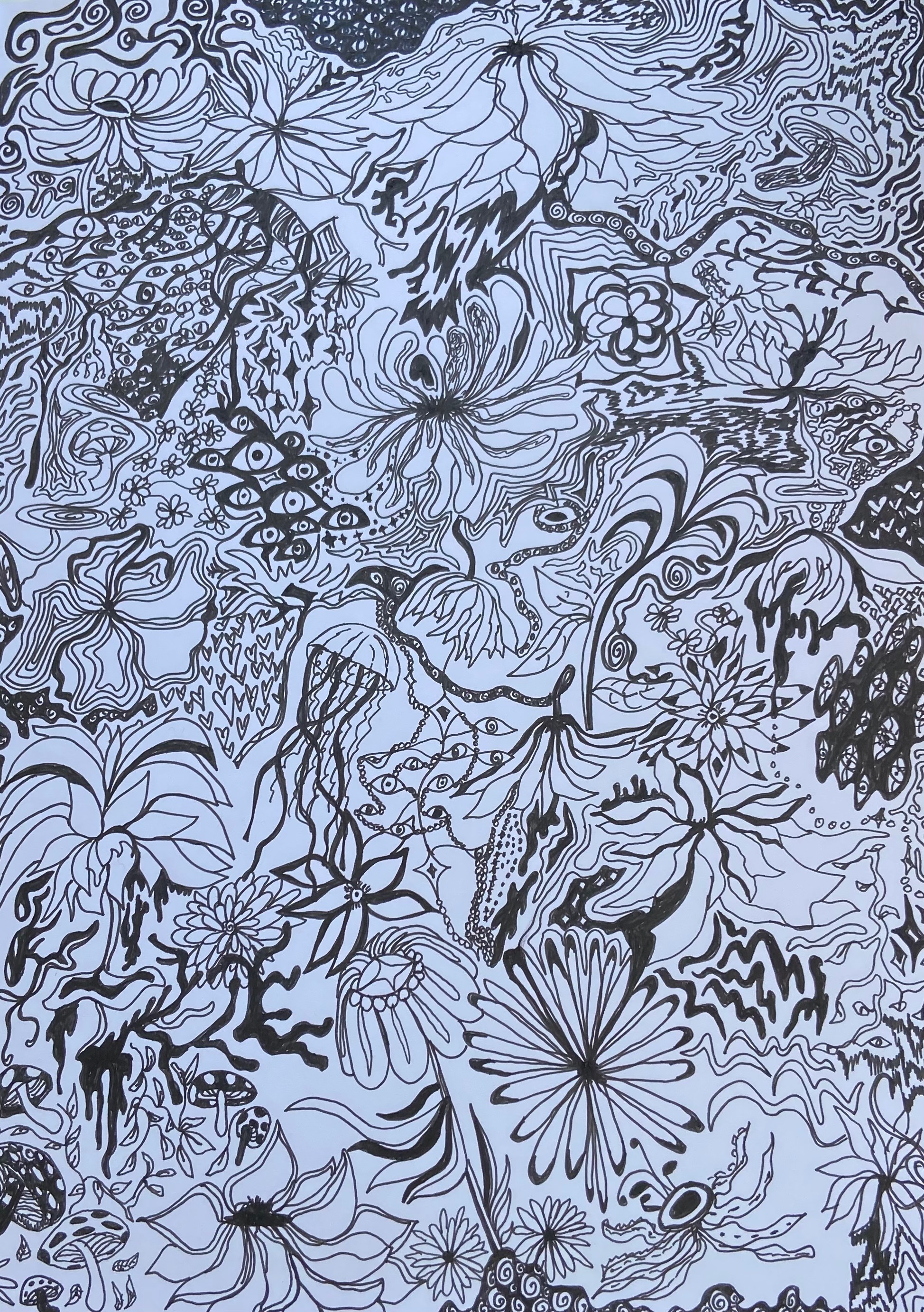 Flowered Thoughts | alexis | Alexis Sherman - abstract, nature, inspirational | Beautify