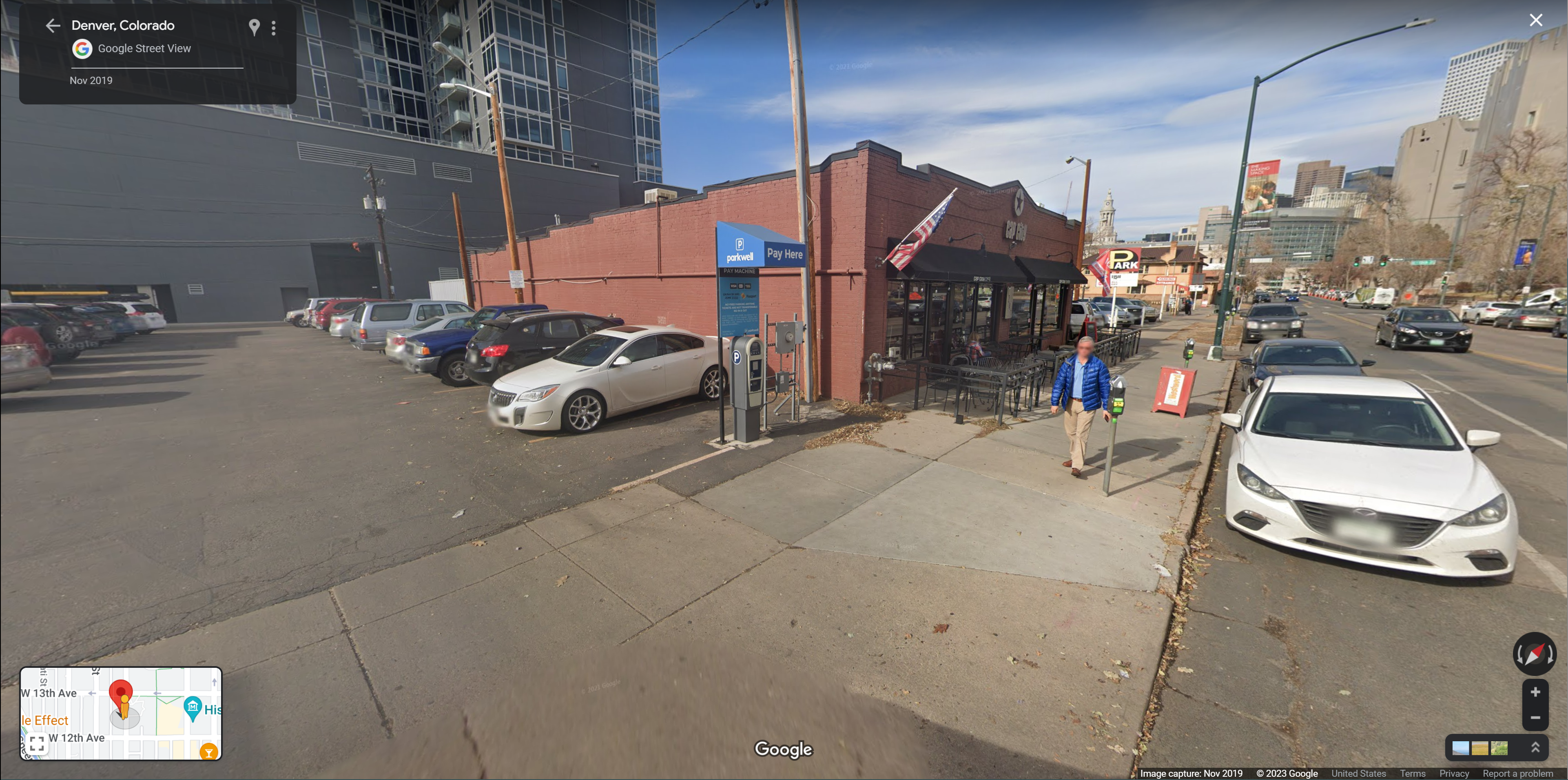 Denver, 1247 Bannock Street, 80204 - Civic Center - Potential Art / Mural Site | Beautify