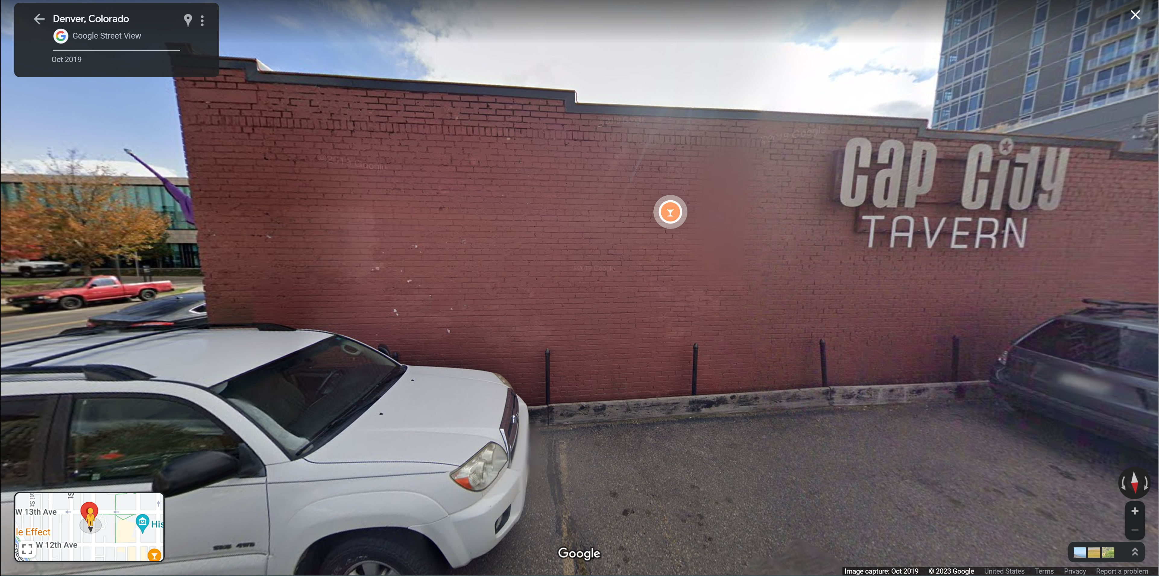 Denver, 1247 Bannock Street, 80204 - Civic Center - Potential Art / Mural Site | Beautify