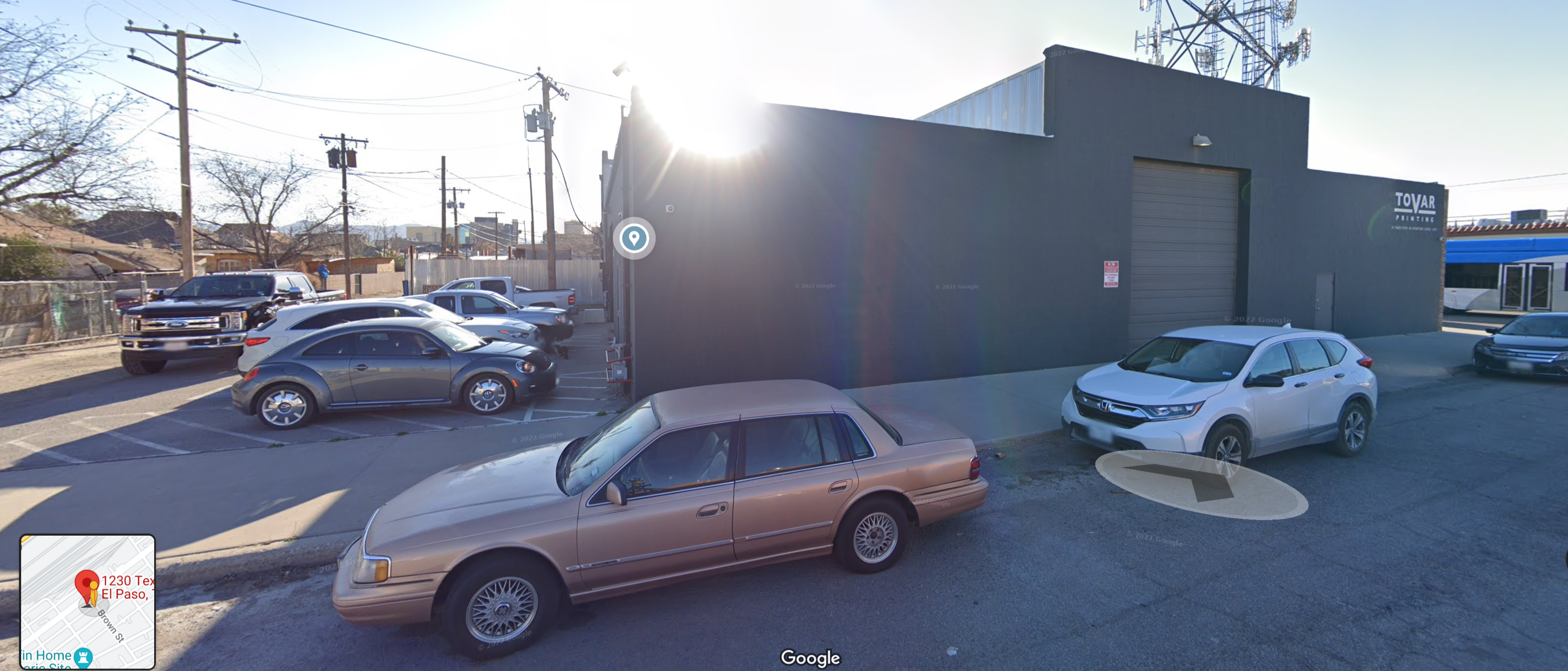 El Paso, 1230 Texas Avenue, 79901 - Central El Paso - Potential Art / Mural Site | Beautify