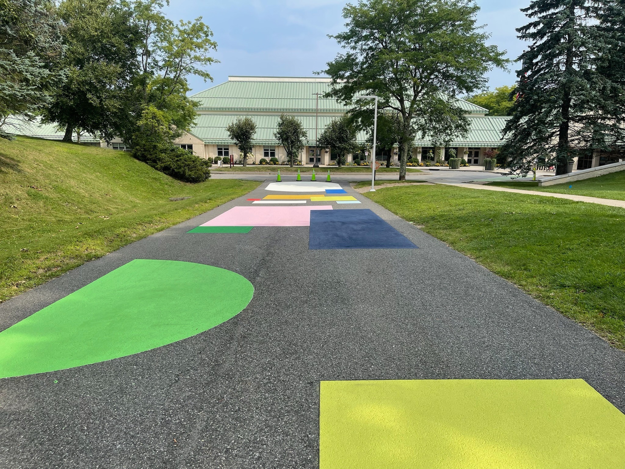 EF Academy | astromurals.com | Astro Murals LLC - abstract, geometric | Beautify