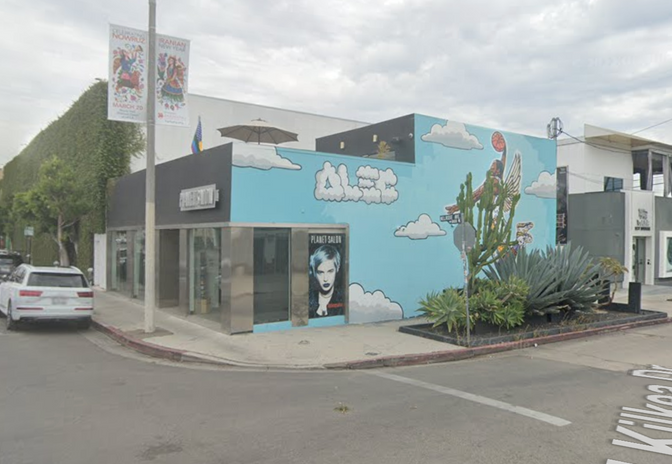 Los Angeles, 8100 Melrose Avenue, 90046 - Melrose - Potential Art / Mural Site | Beautify